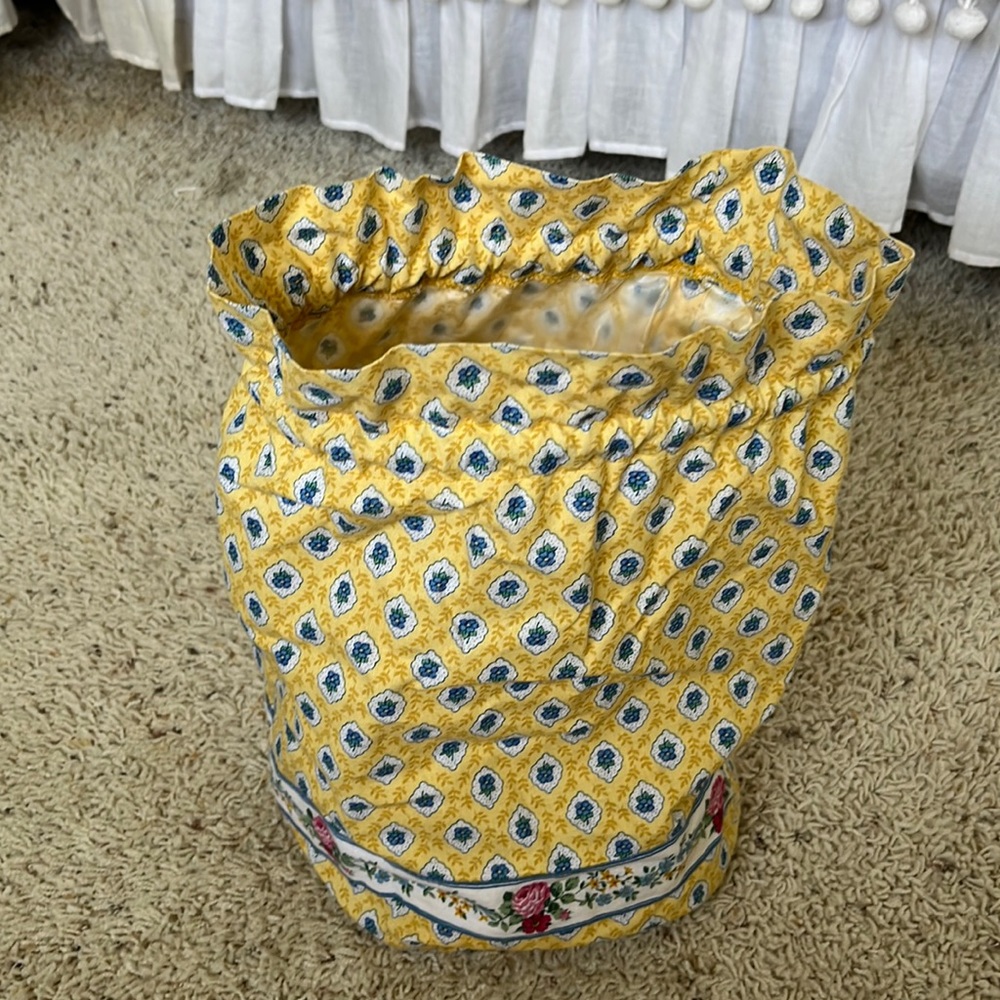 Vera Bradley drawstring bag (Retired print)